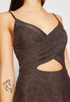 Wal G Exclusive Nye Glitter Mambo Skater - Jerseyjurk - Bronze -Wal G 01ce8b34fbc4400586c2e3c8cfbf816b