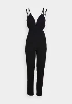 Wal G Nikita Cut Out - Jumpsuit - Black -Wal G 04afd8e423c54775ad2c76c32a6d2bea