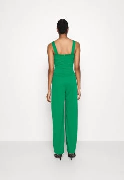 Steven Front Slit - Jumpsuit - Leaf Green -Wal G 05c361a50ac84ef4b659cfe9e0d4b683