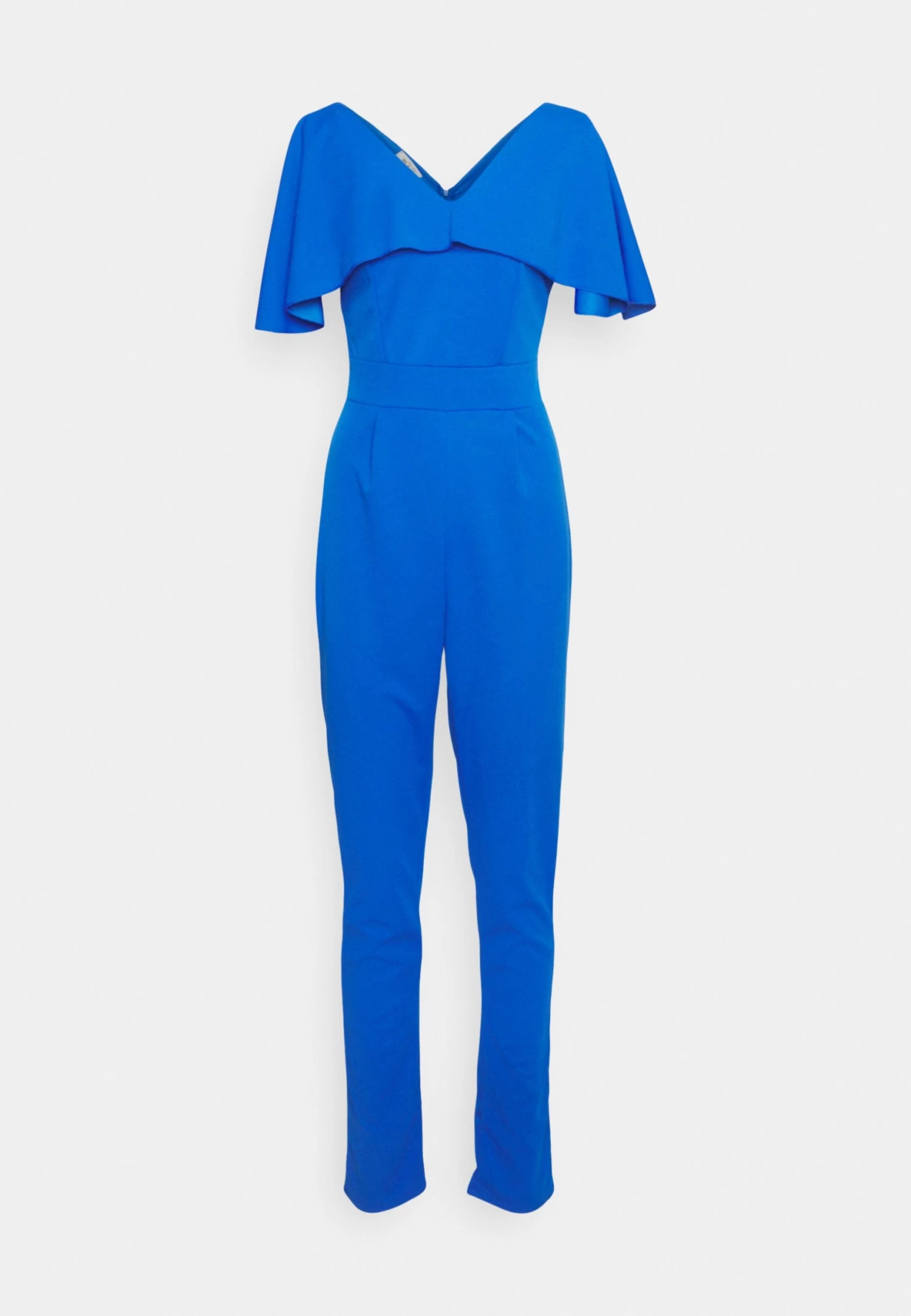 Liyavi Cape Sleeve- Jumpsuit - Electric Blue 8 Liyavi Cape Sleeve- Jumpsuit - Electric Blue - Afbeelding 6