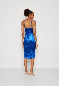Wal G Saira Midi - Etui-Jurk - Electric Blue -Wal G 076a922adb91456ca809db9ff64be249