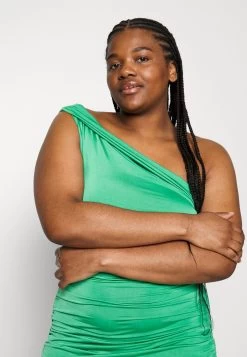 Rowan One Shoulder Midi - Etui-Jurk - Leaf Green -Wal G 07daf67dfb5545f5877b000e754d1bec