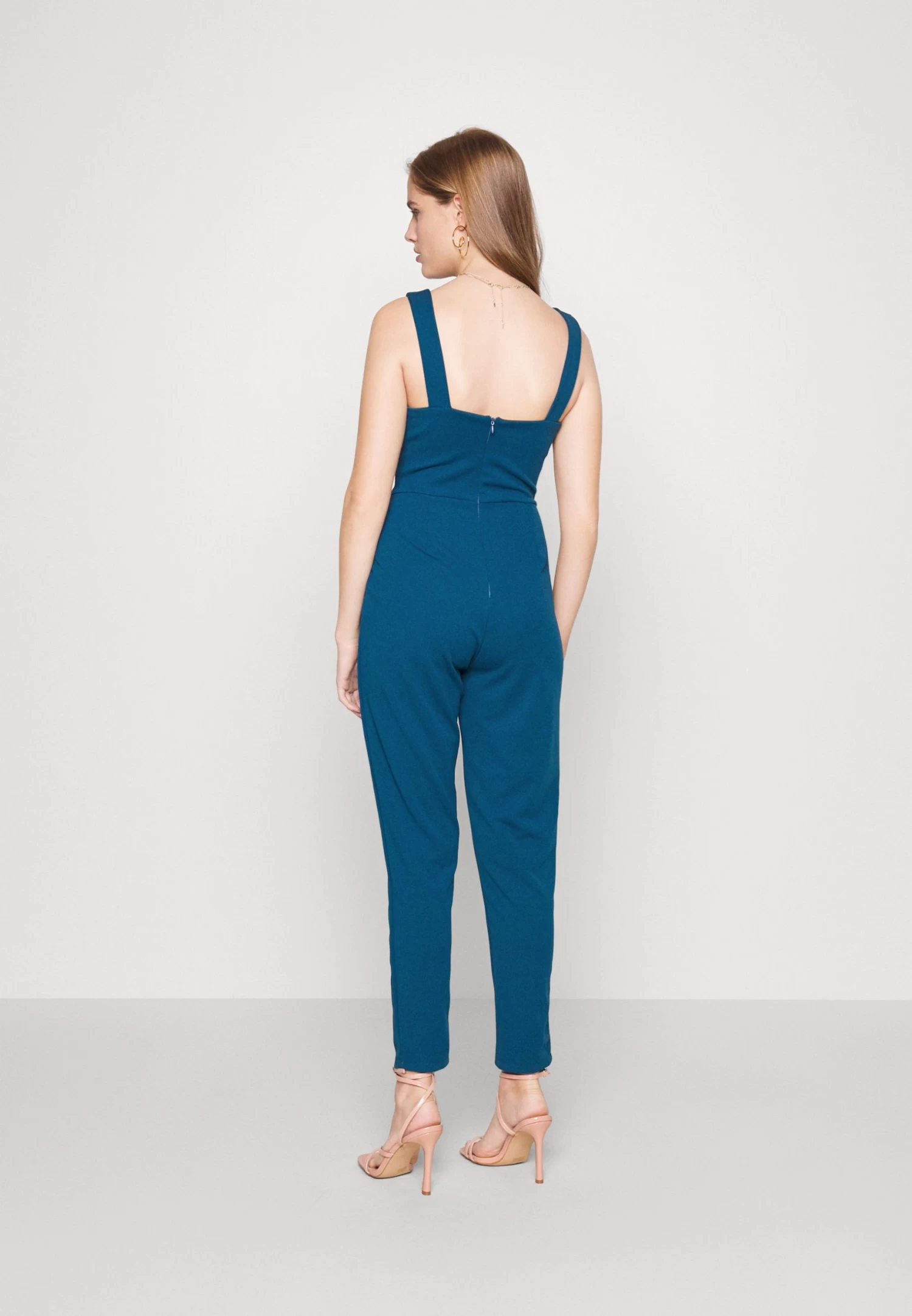 Jumpsuit - Dark Teal Blue 5 Jumpsuit - Dark Teal Blue - Afbeelding 3