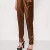 Wal G Charlie Trouser - Broek - Chocolate Brown -Wal G 0a823fcbc2b94bb9a20319ea05eb49a3