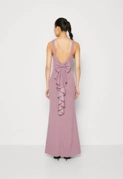 Wal G Sacha Frill Dress - Galajurk - Mauve Pink -Wal G 0df166677cb54958902564df96a30bd3