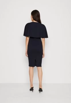 Wal G Ronny Cape Midi - Jerseyjurk - Navy Blue -Wal G 0eabcae05c60432c9a616e8320237190