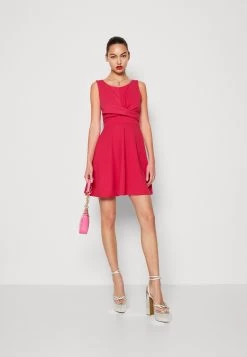 Wal G Jaqueline Skater Dress - Jerseyjurk - Pink -Wal G 12dc58c42f8844a2a30e0ab108793bd3