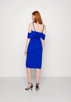 Wal G Belville Strappy Midi Dress - Cocktailjurk - Electric Blue -Wal G 14191c1e087e4d46b5d94cb798e30c4a