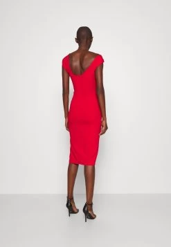 Delila Strap Midi - Etui-Jurk - Red -Wal G 14199d46327242d99f38c49d30660f4c