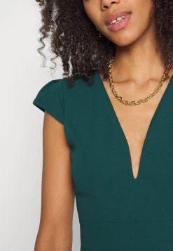 Wal G Short Sleeve V Neck - Jumpsuit - Forest Green 15 Wal G Short Sleeve V Neck - Jumpsuit - Forest Green -Wal G 145e28897f994461a07066f028574de6