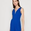 Wal G Cleo V Neck Playlist - Jumpsuit - Electric Blue -Wal G 161ee32247684792bfa80441c09e34d4