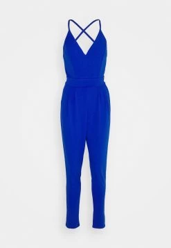 Marsha Back Strappy- Jumpsuit - Electric Blue -Wal G 16c92bd3d1724a67afa307187d59ef2b