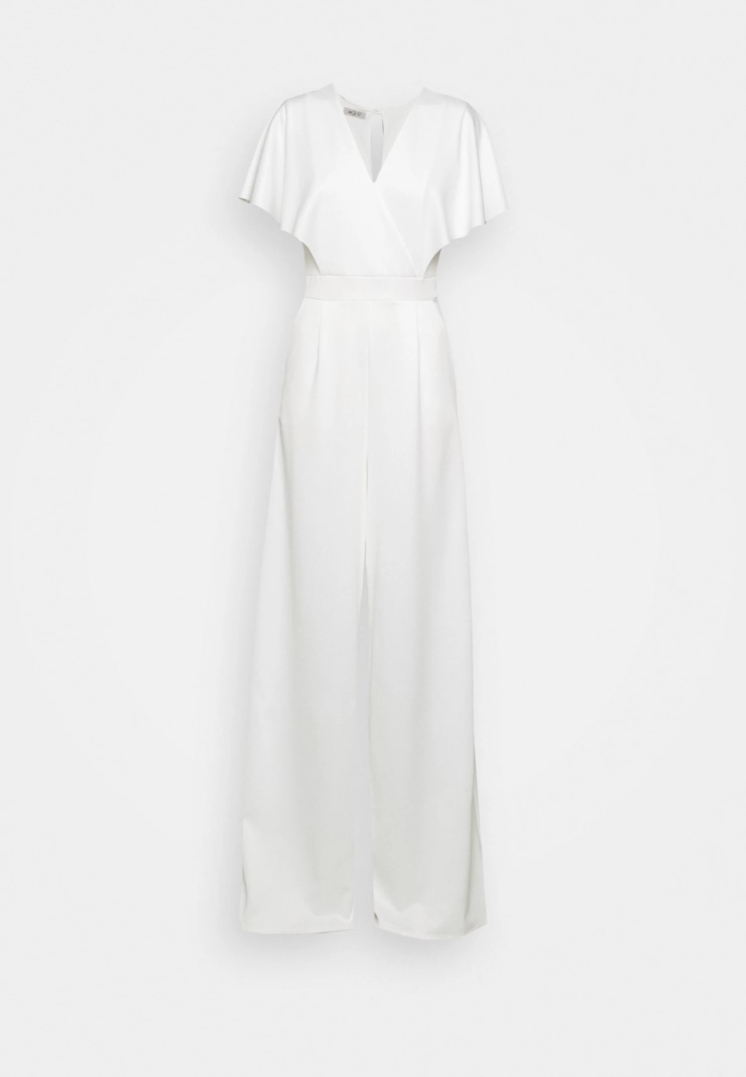 Wedding Betty V Neck Wrap - Jumpsuit - White 8 Wedding Betty V Neck Wrap - Jumpsuit - White - Afbeelding 6