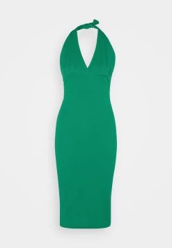 Wal G Jack Halter Neck Midi - Jerseyjurk - Leaf Green -Wal G 18fe84f450c846ce9a4ad905a29882bc