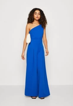 Wal G Hope Jumpsuit - Jumpsuit - Electric Blue -Wal G 199c9487a4bc468fbdf021588c0bc02a