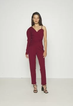 Ciaramin One Sleeve - Jumpsuit - Berry Wine