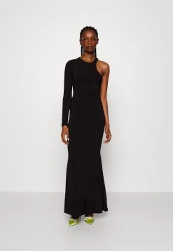 Mila Asymmetric- Maxi-Jurk - Black