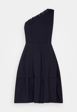 Wal G Janine Skater Dress - Jerseyjurk - Navy Blue -Wal G 27b2522eed234b958a179e941ace6504
