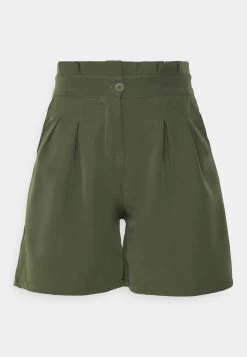 Wal G Tami Pleat Short - Shorts - Khaki -Wal G 2bd171d2795b422d81f9ed66147006c4