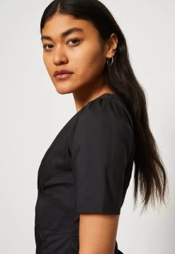 Wal G Jack Rouched Mini - Etui-Jurk - Black -Wal G 2c666e9a9abb4b35aa46227e64a8d9cd