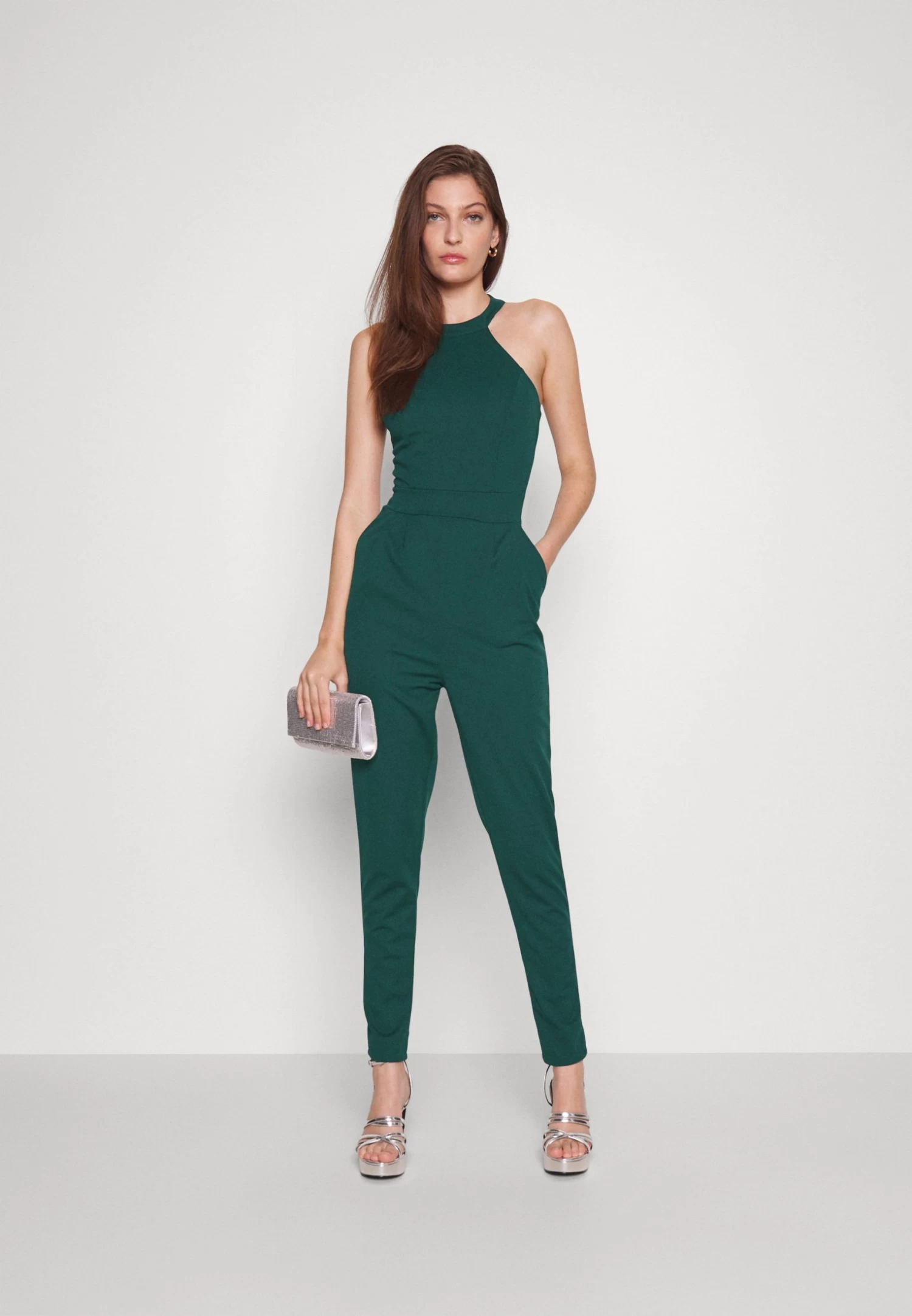 Brandon- Jumpsuit - Forest Green 4 Brandon- Jumpsuit - Forest Green - Afbeelding 2