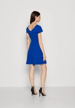 Wal G Milly Knot Ruffle Skater - Jerseyjurk - Electric Blue -Wal G 2e1956f1f78e403caf80101b069e936a