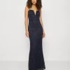 Wal G Tilly Maxi Dress - Galajurk - Navy Blue -Wal G 30e060a6d844410c93823e7fe2728144
