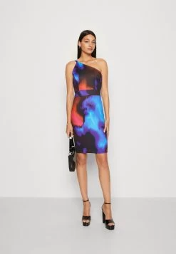 Wal G Vlera Strap Print Midi - Jerseyjurk - Mehrfarbig -Wal G 31fcb9856527486b8aa34d3a7cd4c53c