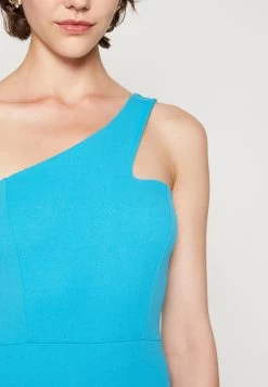 Wal G Meg One Shoulder Midi - Cocktailjurk - Mediterranean Blue -Wal G 337105093f3c4c0583ba23a66fb94c68