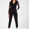 Wal G Blake Long Sleeve - Jumpsuit - Black 2 Wal G Blake Long Sleeve - Jumpsuit - Black -Wal G 33a91274d6b746fbbe95ee135db3f03f