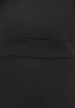 Diana Ruffle Sleeve Midi Dress - Jerseyjurk - Black -Wal G 371fce9d4cab4c2eacf8210148392e26