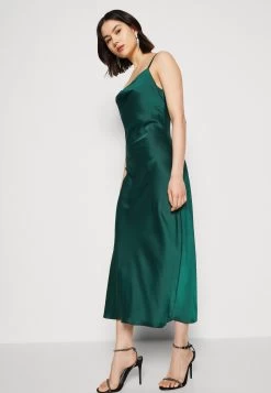 Wal G Cara Cowl Neck Midi - Cocktailjurk - Forest Green -Wal G 422b796844b2411988c012538e0a9f50