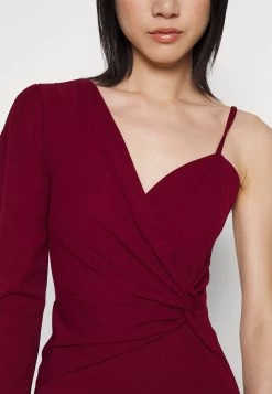 Wal G Ciaramin One Sleeve Jumpsuit - Jumpsuit - Berry Wine -Wal G 4639db4e105948ef9edc3a4117e9f93c