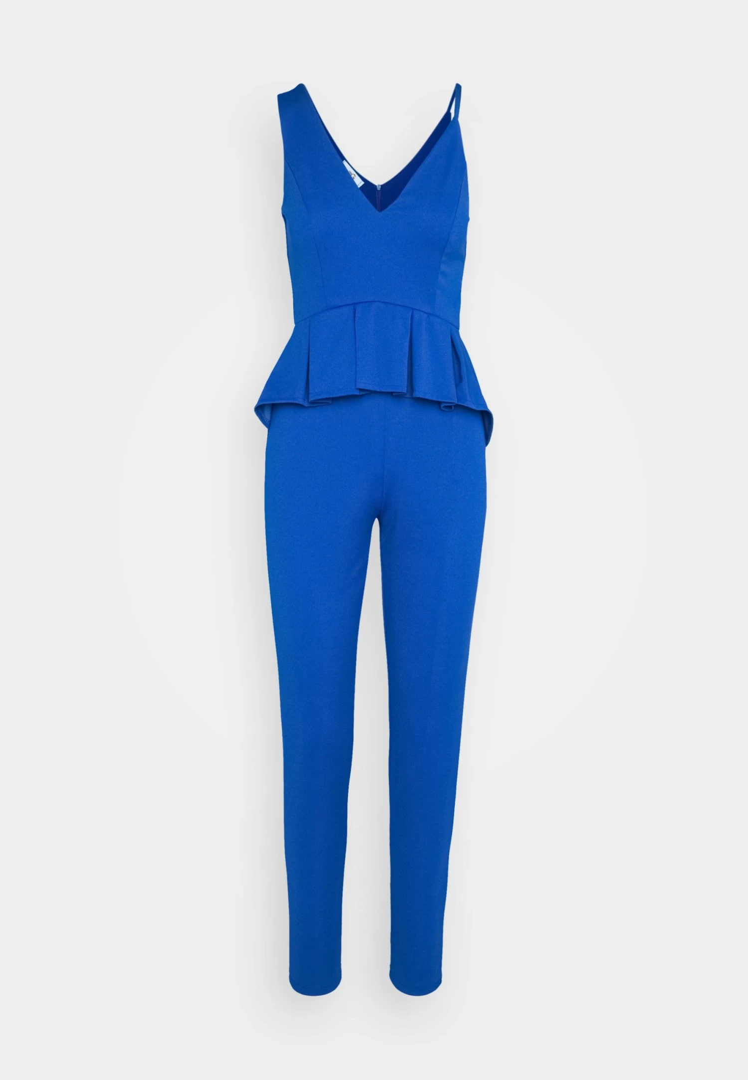 Wal G Xena Peplum - Jumpsuit - Electric Blue 7 Wal G Xena Peplum - Jumpsuit - Electric Blue - Afbeelding 5