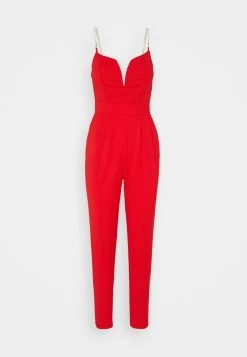 Wal G Valentines Valentina - Jumpsuit - Red 12 Wal G Valentines Valentina - Jumpsuit - Red -Wal G 48a28db1e3cf4c929f8545f63f08ed47