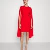 Wal G Holly Sleeve Dress - Cocktailjurk - Red -Wal G 49d3a18915d540b2bd7664fe094d56b0