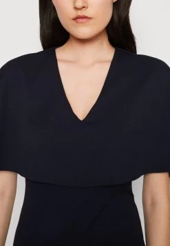 Wal G Ronny Cape Midi - Jerseyjurk - Navy Blue -Wal G 4bbd3cee2f9f4a13a832378b183dae26