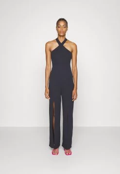 Wal G 33 Alfo Cross Neck Jumpsuit - Jumpsuit - Navy Blue