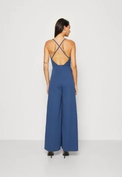 Wal G Aiden Cross Back - Jumpsuit - Denim Blue 10 Wal G Aiden Cross Back - Jumpsuit - Denim Blue -Wal G 4e7f86fc7813479bb8213fcc24f13c4c