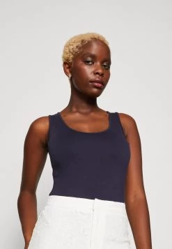Wal G Melody Bodysuit - Top - Navy Blue -Wal G 4f6a17566a09465489fbea52d611586a