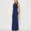Wal G Becky Open Back Maxi - Jerseyjurk - Navy Blue -Wal G 5227b4bbc7f94d4088363dbfd8681e9a