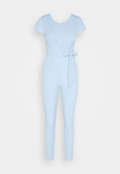 Wal G Archy Bow - Jumpsuit - Sky Blue -Wal G 5369067e0a1841cfb68f3323d49a3057