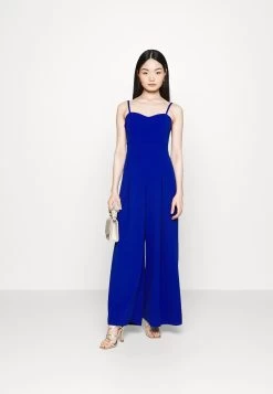 Havana Sweetheart Neck - Jumpsuit - Electric Blue -Wal G 54526527f3564fc280b3a2952e7329c8