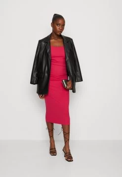 Wal G Mima Midi - Jerseyjurk - Fuchsia -Wal G 562caf2725c241dba4252b18b42b11ca