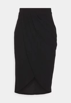 Wal G Kellian Pleat Skirt - Kokerrok - Black -Wal G 5820fe01a0654c99a99ba8f84dcc6d63