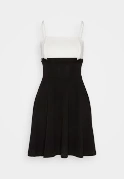 Wal G Janya Contrast Skater - Jerseyjurk - Black/White -Wal G 5865d8a9f50e4e65ae10f0e3a1a42a18