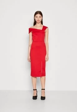 Wal G Delila Strap Midi - Jerseyjurk - Red