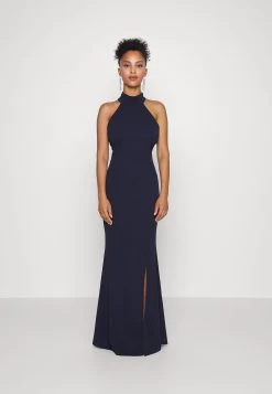 Wal G 25 Halter Neck Maxi Dress - Cocktailjurk - Navy Blue
