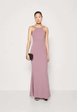 Wal G Sacha Frill Dress - Galajurk - Mauve Pink -Wal G 5c5e77d5018b4ad7a45518edddc9cd13