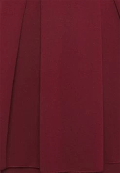 Wal G Cheryl Halter Neck Skater Dress - Jurk - Wine -Wal G 5d3008f58c19440eacd3fc76b4490a5b